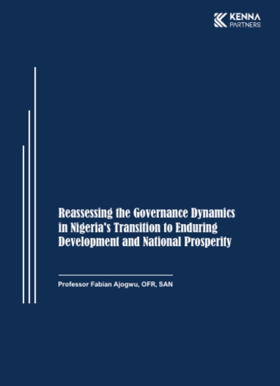Reassessing the Governance Dynamics in Nigeria's Transition to Enduring Development and National Prosperity